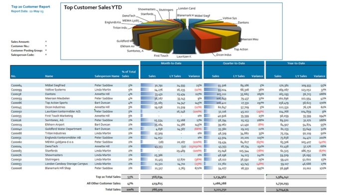 Nav081 Professional Top Customer Sales Analysis